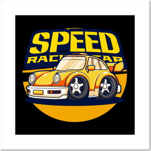 Speed Mini Racing Car Posters and Art